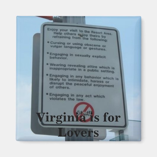 Viel Spaß, Virginia ist für Liebhaber Magnet (Vorne)