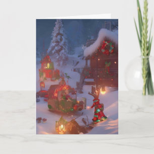 Viel Weihnachten Karte