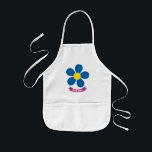 Viel zu viel Challah Dough-Mindys Schürze<br><div class="desc">Bring Weit zu viel Challah Teig zum Leben!! In diesem klassischen Jüdischen Kinderbuch-Favoriten (Hachai) trägt Mindy eine weiße Schürze mit einer Großen blauen Blume, während sie ihre wunderschönen Challahs - —Voll hausgemacht! Hier haben Sie die Möglichkeit, die Schürze eines beliebten kleinen Bäckers zu tragen, wie Mindy es für ihre eigenen...</div>