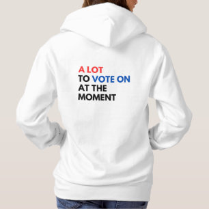 Viel zu wählen im Moment Funny Kamala 2024 Hoodie