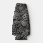 Viele alte rostige Metallgewerke oder Maschinentei Flaschenkühler (Vorderseite)