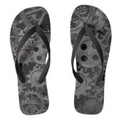 Viele alten rostigen Metallgänge oder Badesandalen (Fußbett)