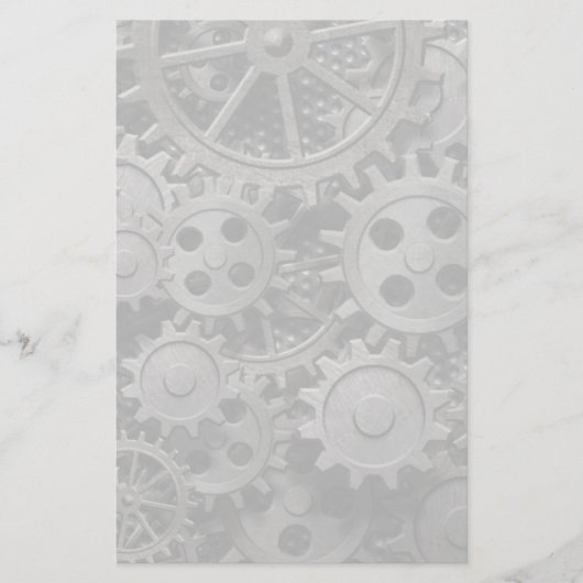 Viele alten rostigen Metallgänge oder Briefpapier (Vorderseite)