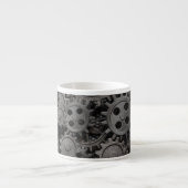 Viele alten rostigen Metallgänge oder Espressotasse (Vorderseite)