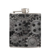 Viele alten rostigen Metallgänge oder Flachmann (Vorderseite)