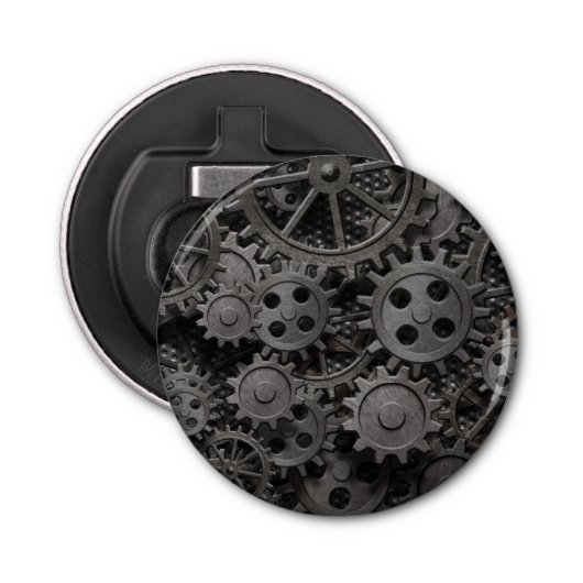 Viele alten rostigen Metallgänge oder Flaschenöffner (Vorderseite)