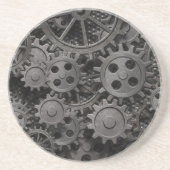 Viele alten rostigen Metallgänge oder Getränkeuntersetzer (Vorne)