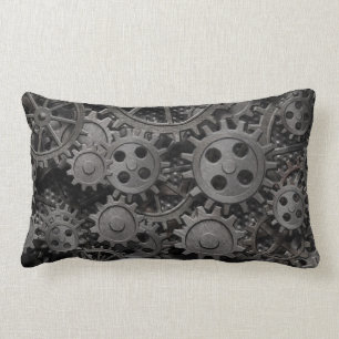 Viele alten rostigen Metallgänge oder Lendenkissen