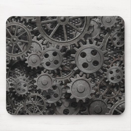 Viele alten rostigen Metallgänge oder Mousepad (Vorne)