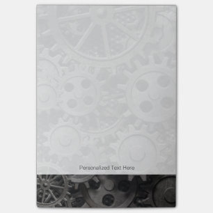 Viele alten rostigen Metallgänge oder Post-it Klebezettel