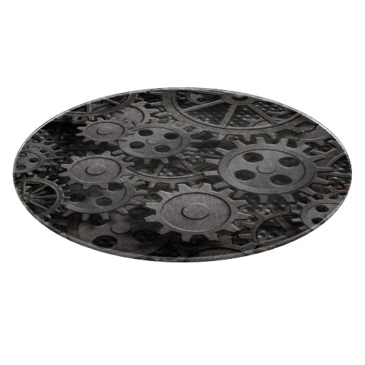 Viele alten rostigen Metallgänge oder Schneidebrett (Ecke)