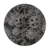 Viele alten rostigen Metallgänge oder Schneidebrett (Vorderseite)