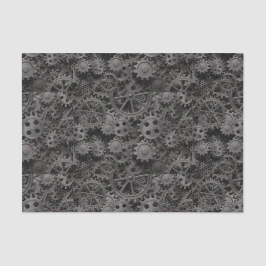 Viele alten rostigen Metallgänge oder Seidenpapier (Vorderseite)