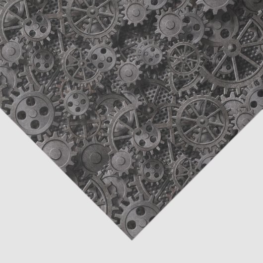 Viele alten rostigen Metallgänge oder Seidenpapier (Ausschnitt)