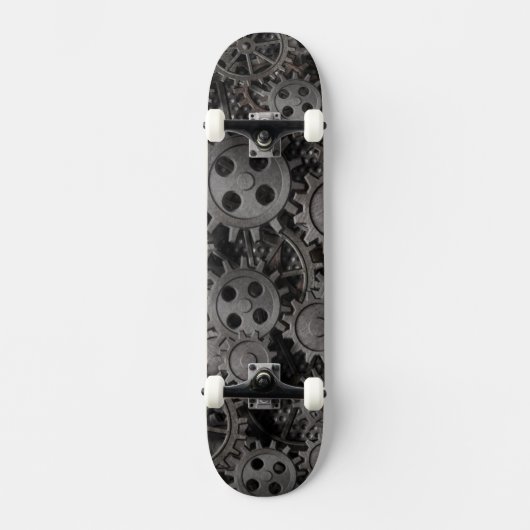 Viele alten rostigen Metallgänge oder Skateboard (Vorderseite)