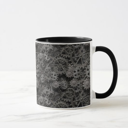Viele alten rostigen Metallgänge oder Tasse (Rechts)