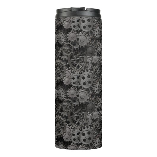 Viele alten rostigen Metallgänge oder Thermosbecher (Rückseite)