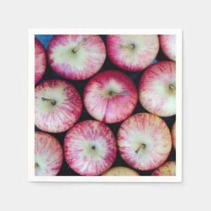 Viele Äpfel Serviette