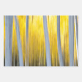 Viele Aspen-Bäume Geschenkpapier Set (Vorderseite)