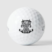 Viele Bälle - lustiger Golf (Vorderseite)