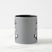 Viele Bälle - lustiger Golf Tasse (Zentrum)