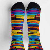 Viele Bars in verschiedenen Farben Socken (Oben)