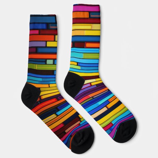 Viele Bars in verschiedenen Farben Socken (Rechts)