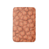 Viele Basketballs Badematte (Vorderseite Vertikal)
