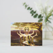 Viele bewaffneten Kwan Yin Postkarte (Stehend Vorderseite)
