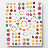 Viele Blume Fotoplatte (Vorderseite)