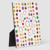 Viele Blume Fotoplatte (Seite)