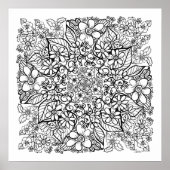 Viele Blume Poster (Vorne)