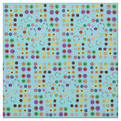 Viele Blume Stoff (Muster)