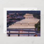 Viele Brücken liegen am Grand River und bieten ein Postkarte (Vorne/Hinten)