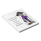 Viele BS Notizblock (angewinkelt)