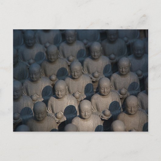 Viele Buddha Postkarte (Vorderseite)