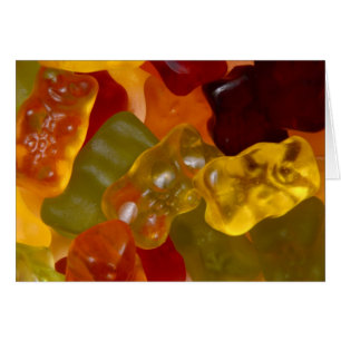 Viele bunte Gummibärchen