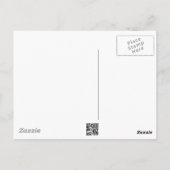 Viele bunte Gummibärchen Postkarte (Rückseite)
