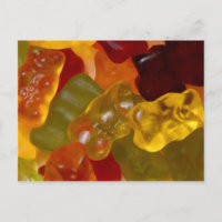 Viele bunte Gummibärchen