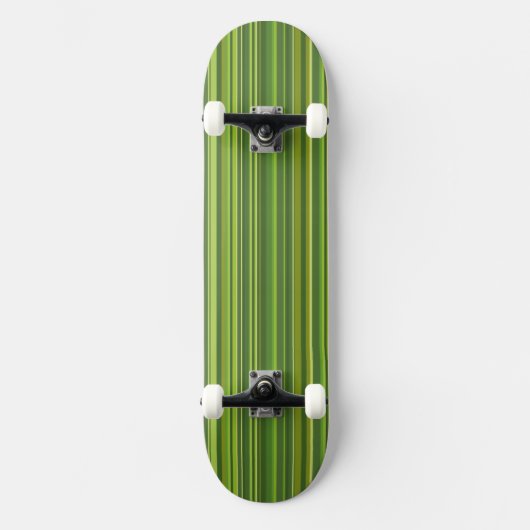 Viele bunte im Muster Skateboard (Vorderseite)