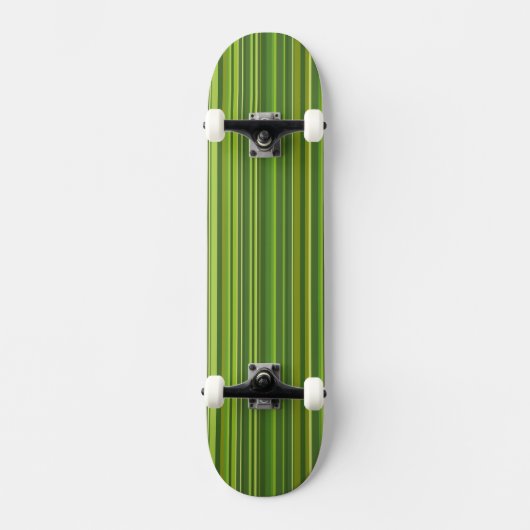 Viele bunte im Muster Skateboard (Vorderseite)