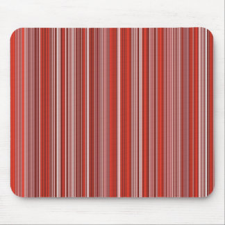 Viele bunte im roten Muster Mousepad
