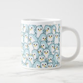 Viele Cartoon Pinguine Jumbo-Tasse (Rechts)
