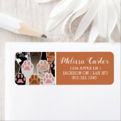 Viele Cat Paws Muster (Insitu)