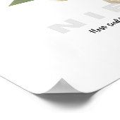 Viele die zu spät und ein paar zu früh. NIETZSCHE Poster (Ecke)