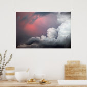 Viele Dinge in den Wolken Poster (Küche)