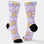 Viele Donuts Socken (Gewinkelt)
