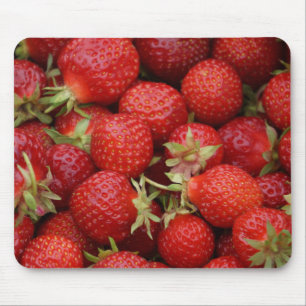 Viele Erdbeeren Mousepad