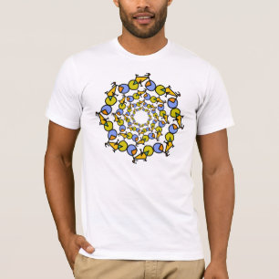 viele Fahrräder in Kreisen T-Shirt