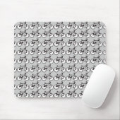 viele Fahrräder Mousepad (Mit Mouse)
